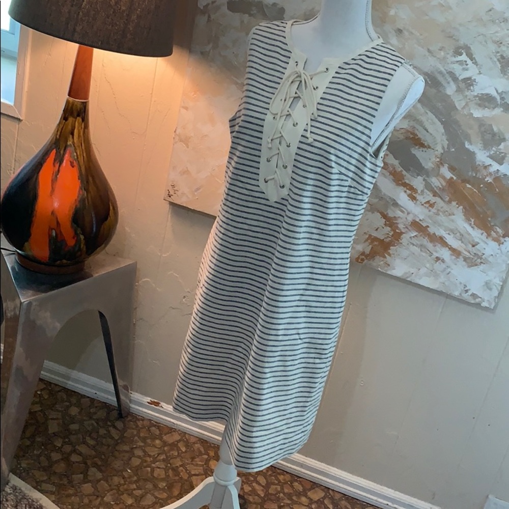 Linen Cremieux dress